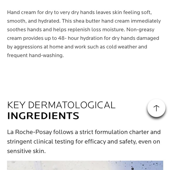 La Roche-Posay NYT Cicaplast hands Instant relief Hydrating fragrance free - Picture 3 of 5